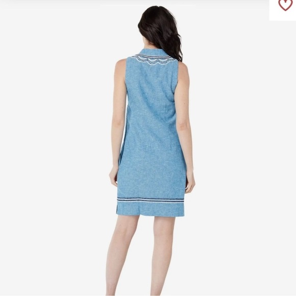 NWT Hatley Marin Shift Dress - Chambray Large - Picture 3 of 11